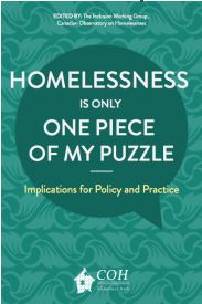 Homelessness is only one piece of my puzzle cover page