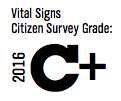 Vital Signs Citizen Survey Grade 2016 : C+