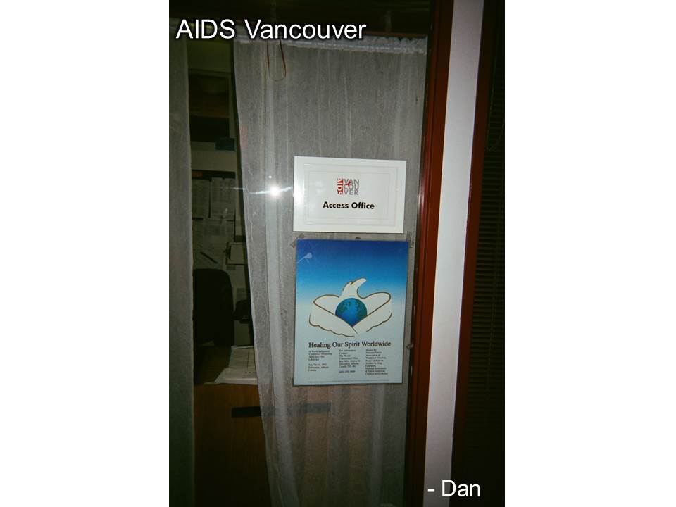 AIDS Vancouver office