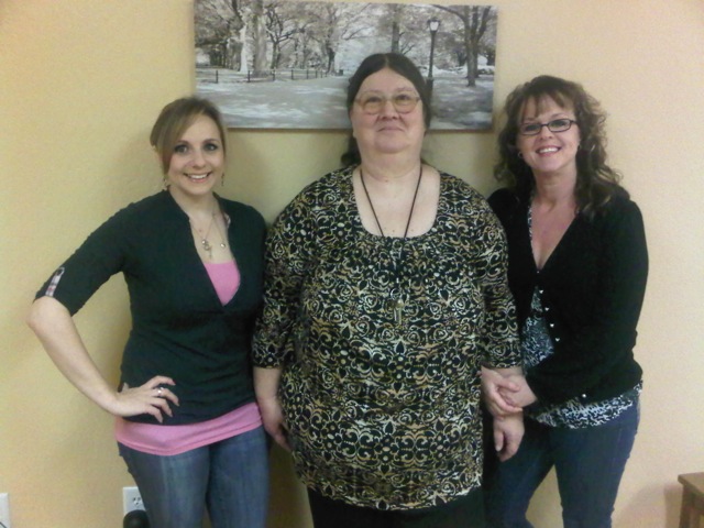Left to right: Case Manager Constance Bravos, Case Manager Megan Monahan, and Program Coordinator Deborah Keenan, Contra Costa Adult Continuum of Services staff.