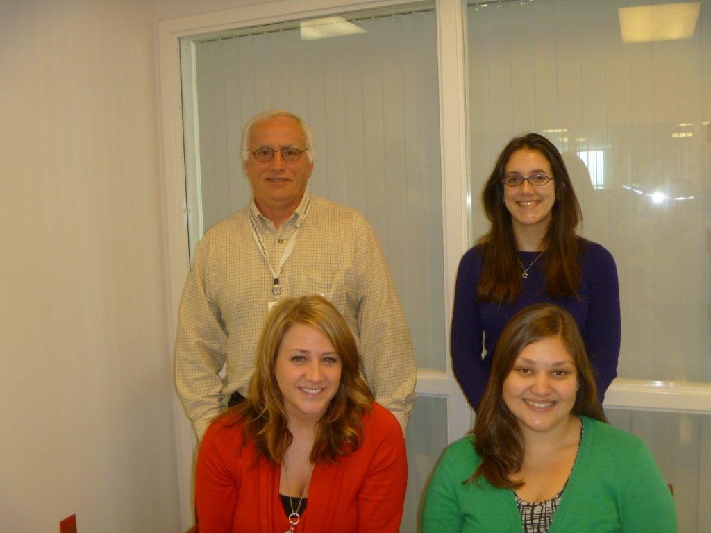 Top left, clockwise: U-Turn Research Staff: Dr. Mark Vargo, Danielle Schiller, Amy Kesterson, and  Vanessa Lewis