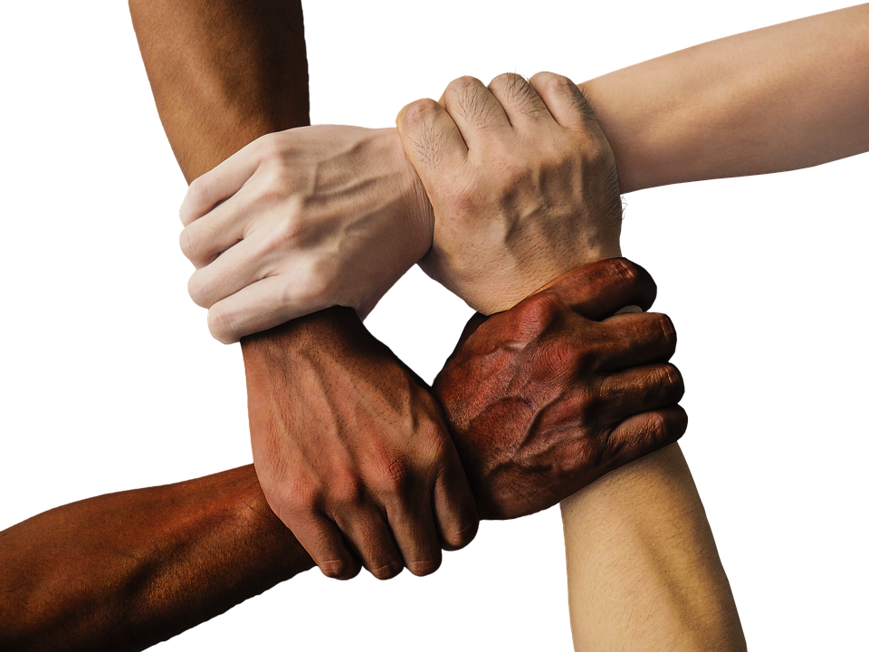 multicultural hands